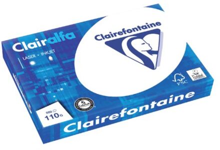 Clairefontaine Kopieerpapier Clairefontaine Clairalfa A3 110gr wit 500vel