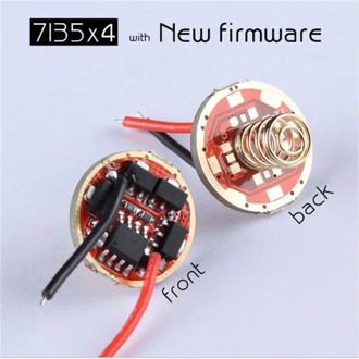 CLAITE Flashlight Driver New Firmware 7135x3/7135x4/7135x6/7135x8 17mm Flashlight Accessories