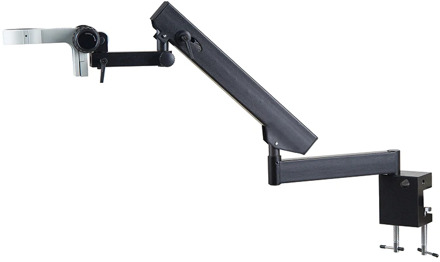 Clamps Style Stereo Microscope Stand Rocker Universal Bracket 76MM Head Arm For Trinocular Binocular Microscopio