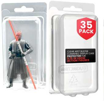 Clamshell PET Protectors 35-Pack for Action Figures XL