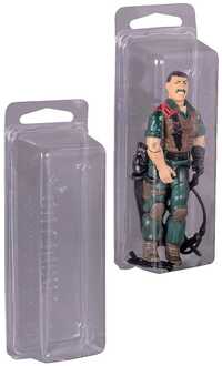Clamshell PET Protectors 50-Pack for Action Figures