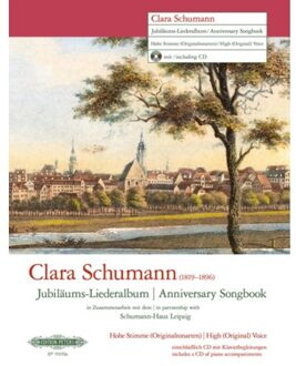 Clara Schumann Anniversary Songbook - High Voice And Piano - CLARA SCHUMANN