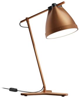 Clarelle tafellamp, koper koper, zwart