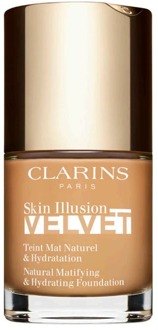 Clarins Foundation Clarins Skin Illusion Velvet Foundation 112.3N Sandalwood 30 ml