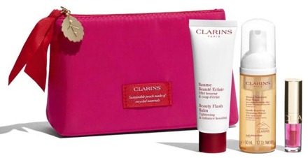 Clarins Geschenkset Clarins Beauty Flash Balm Set 2 x 50 ml + 1,4 ml