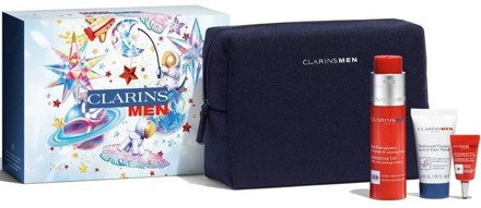 Clarins Huidverzorgingskit Clarins Men Energizing Essentials Gift Set 50 ml + 30 ml + 3 ml + 9 ml