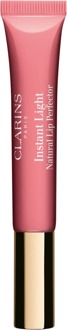 Clarins Lipgloss Clarins Instant Light Natural Lip Perfector 01 Rose Shimmer 12 ml