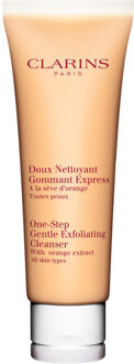 Clarins One-Step Gentle Exfoliating Cleanser with Orange Extract 125 ml.
