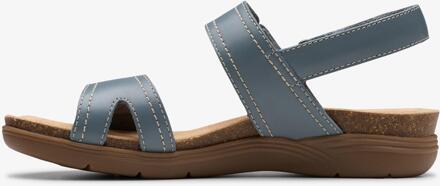 Clarks April Clover Blauw Grijs Kam Sandalen - EU 38.5 / UK 5.5