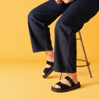 Clarks Aristella Mule Zwarte Sde Sandalen - EU 37 / UK 4