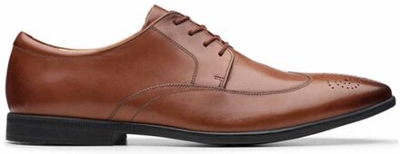 Clarks Bampton Wing herenschoenen bruin