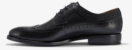 Clarks Banstead Tip Zwarte Leren Schoenen - EU 42 / UK 8