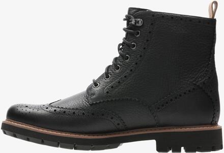 Clarks Batcombe Lord Heren Veterboot - Black - Maat 42