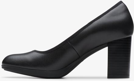 Clarks Bayla Carly Zwarte Leren Schoenen - EU 38.5 / UK 5.5