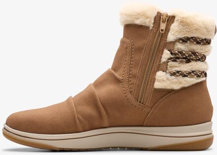 Clarks Brinkley Gezellige Donker Zand Laarzen Bruin - EU 38 / UK 5