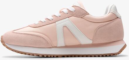 Clarks Calo Run Blush Combinatietrainers Roze