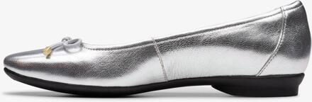 Clarks Candra Licht Zilver Metallic Schoenen