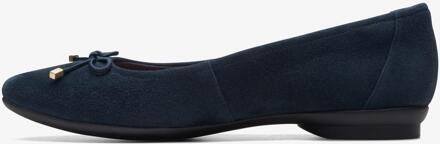 Clarks Candra Lichtblauwe Suède Schoenen - EU 40.5 / UK 7