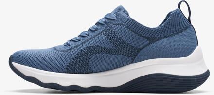 Clarks Circuit Tie Denim Blauw Gebreide Schoenen - EU 37 / UK 4