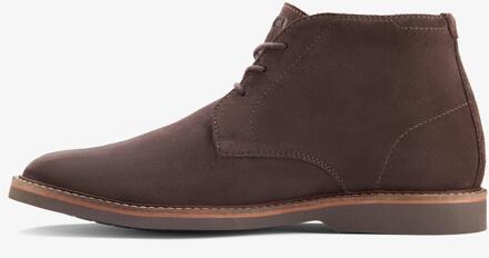Clarks Clarkridge Hi Donkerbruin Suède Laarzen