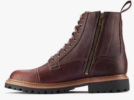 Clarks Clarkridge Hoge Tan Leren Laarzen Bruin