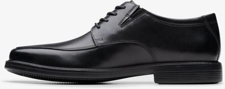 Clarks Cosgrove Schort Zwarte Leren Schoenen