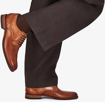 Clarks CraftArlo Kant Tan Leren Schoenen Bruin