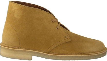 Clarks Dames Veterschoenen Desert Boot Dames - Geel - Maat 37