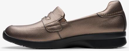 Clarks Ellowyn Penny Brons Metallic Schoenen - EU 38 / UK 5