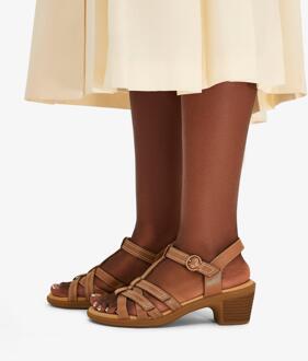 Clarks Emily2 Roze Leren Sandalen Bruin - 5.5 Wide Fit (UK Shoe)