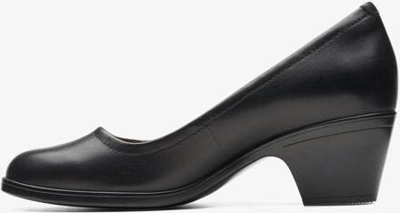 Clarks Emily2 Ruby Zwarte Leren Schoenen