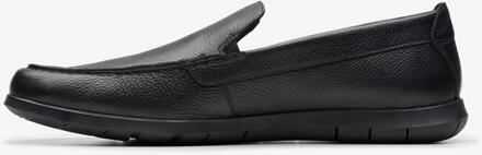 Clarks Flexway Stapschoenen Zwart Leer - EU 40.5 / UK 7