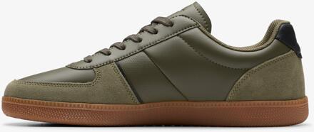 Clarks Fosse Go Olive Sneakers Groen