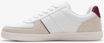 Clarks Fosse Go Witte Sneakers - 10 Wide Fit (UK Shoe)