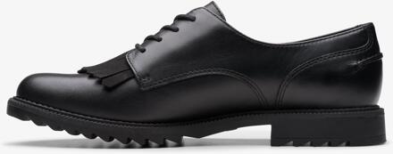 Clarks Griffin Mabel2 Zwarte Leren Schoenen - EU 37 / UK 4