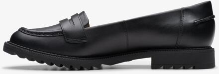 Clarks Griffin Milly2 Zwarte Leren Schoenen - EU 38.5 / UK 5.5