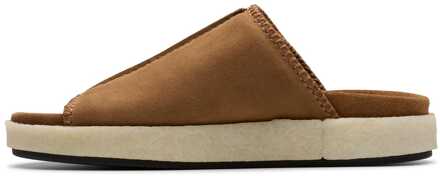 Clarks Heren Clarks Overleigh Sliders in Bruin - EU 39/ UK 6