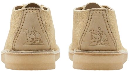 Clarks Heren Desert Nomad Suède Schoenen (Beige) - EU 41 / UK 7.5
