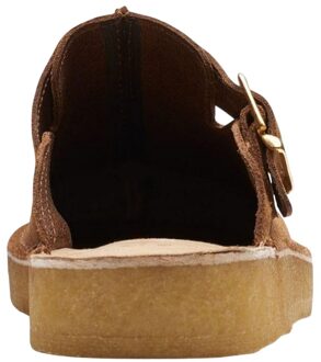 Clarks Heren Trek Suède Muiltjes (Bruin) - EU 40.5 / UK 7