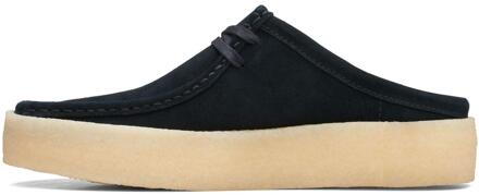Clarks Heren Wallabee Suede Cupsole Bootschoenen (Zwart)