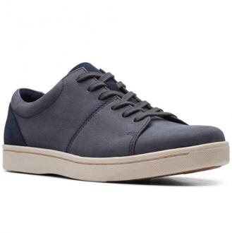 Clarks Herenschoenen - Kitna Vibe - G - navy nubuck - maat 6,5
