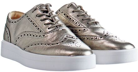 Clarks Hero Brogue Damesschoenen Zilver - maat EU 36.5 / UK 3.5