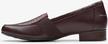 Clarks Juliet Beat Merlot Leren Schoenen Rood - EU 40.5 / UK 7