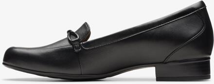 Clarks Juliet Schitterende Zwarte Leren Schoenen - EU 39/ UK 6
