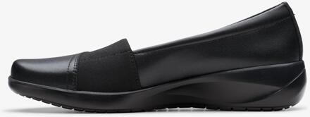 Clarks Kaetlyn Rhea Zwarte Leren Schoenen