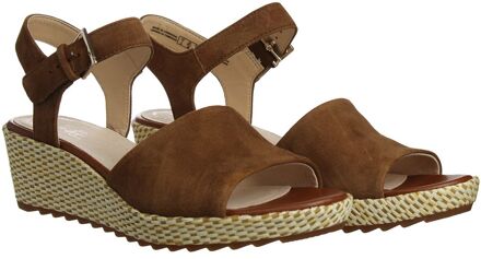 Clarks Kamara Sun Dames Bruine Wedges - EU 38 / UK 5