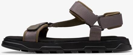 Clarks Kilver Sandalen met Strap in Khaki Groen - EU 46 / UK 11