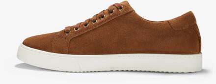 Clarks Lockton Lace Cola Suède Sneakers Bruin - EU 40.5 / UK 7