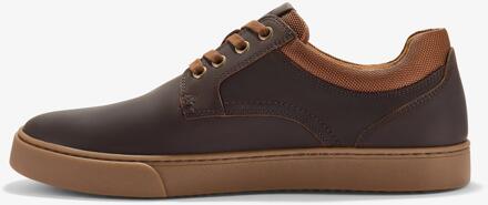 Clarks Lockton Veterschoenen van Tan Olie Leer - maat EU 47.5 / UK 12 Bruin