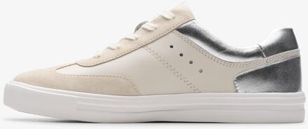 Clarks Makea Court Zilveren Combinatieschoenen - maat EU 38 / UK 5